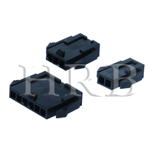 Conector hembra de carcasa de enchufe de fila única P3020 con orejas de montaje en panel