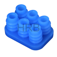 Sello impermeable del conector de paso 6,35. 